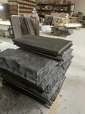 pu石皮 pu石材多種類墻面仿真蘑菇石材