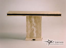 石材產品之簡約石材茶幾
